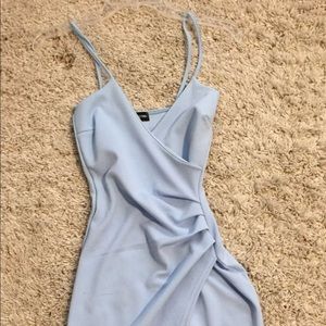 Prettylittlething Midi Wrap Dress - S